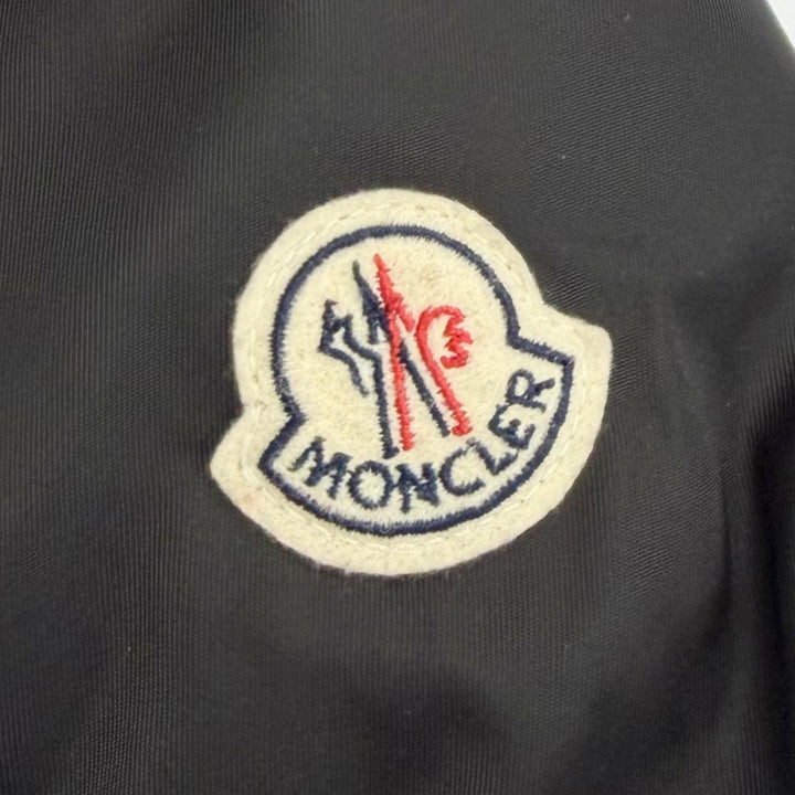 Great MONCLER Down jacket FATSIAN Logo patch Hooded black 0 D20934680005