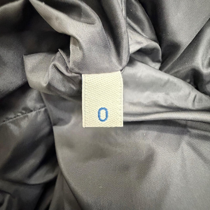 Great MONCLER Down jacket FATSIAN Logo patch Hooded black 0 D20934680005