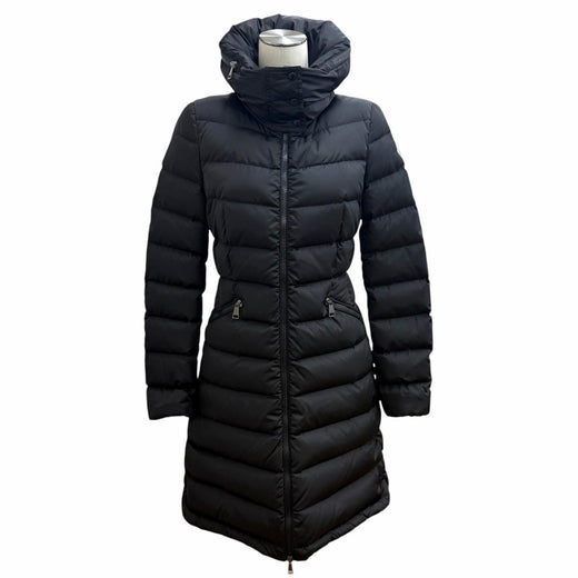 Great MONCLER down coat FLAMMETTE Hooded, with logo patch Nylon D20934993105
