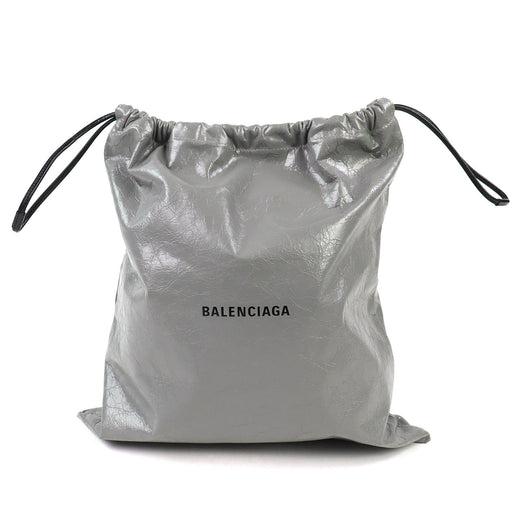 Excellent BALENCIAGA Shopper Dust Bag Pouch Arena Lambskin 851063
