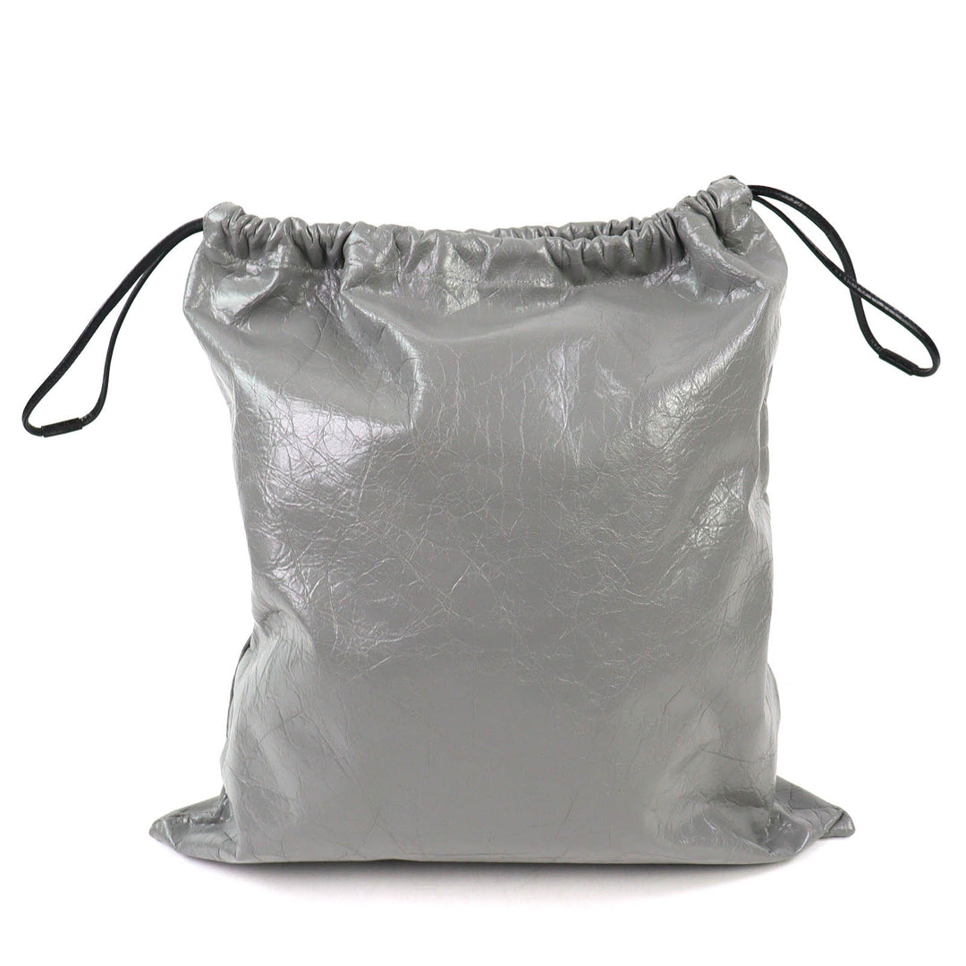 Excellent BALENCIAGA Shopper Dust Bag Pouch Arena Lambskin 851063