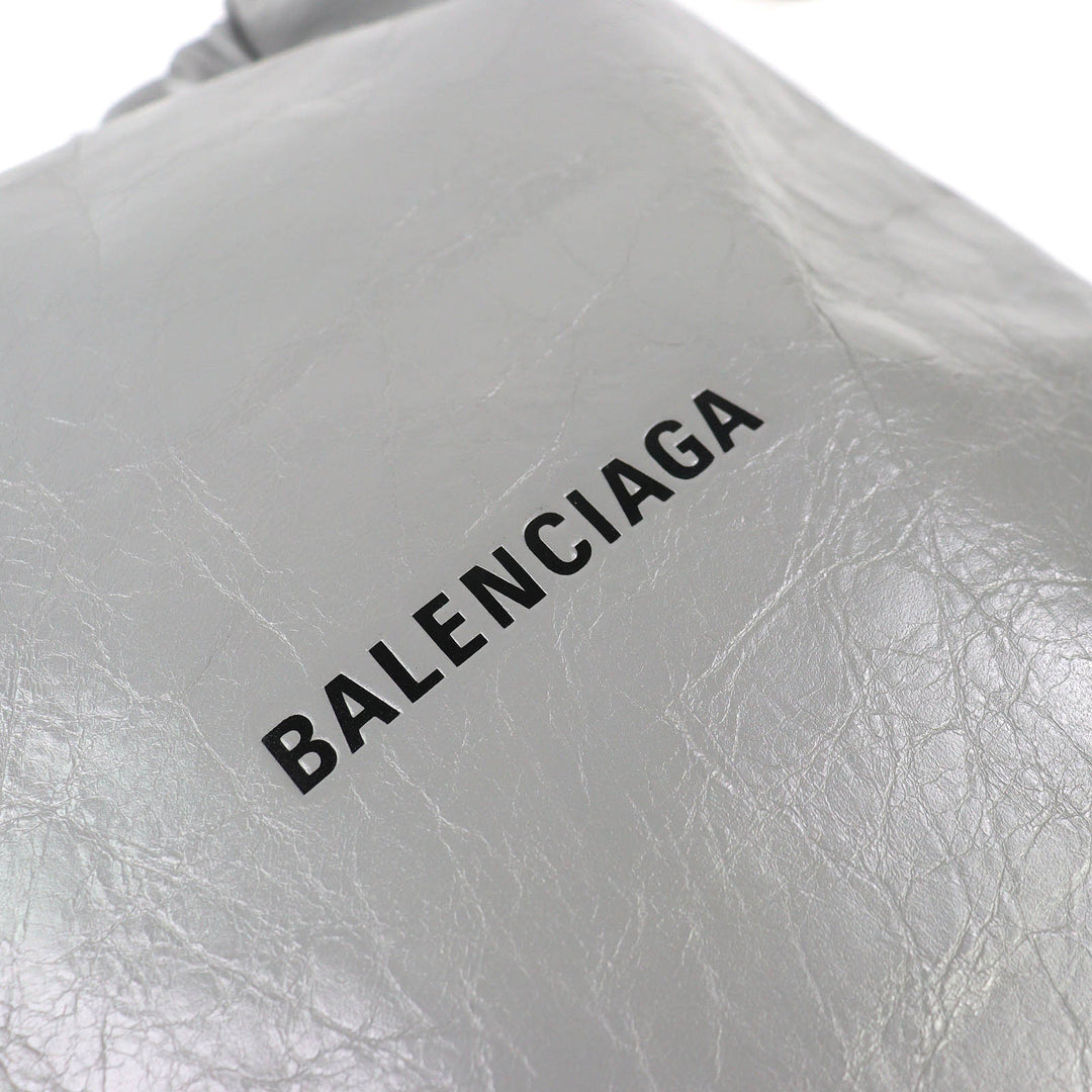 Excellent BALENCIAGA Shopper Dust Bag Pouch Arena Lambskin 851063
