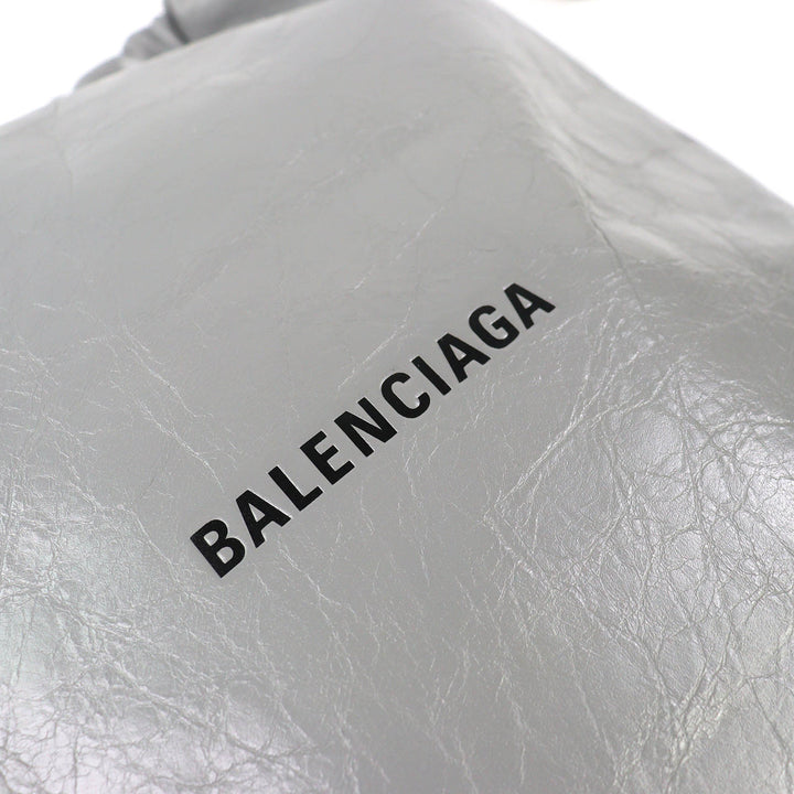 Excellent BALENCIAGA Shopper Dust Bag Pouch Arena Lambskin 851063