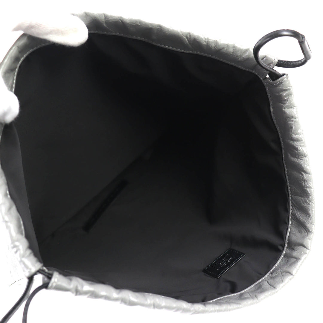 Excellent BALENCIAGA Shopper Dust Bag Pouch Arena Lambskin 851063