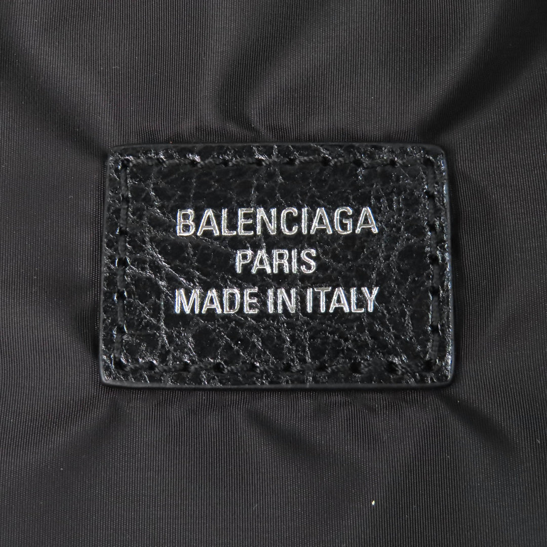 Excellent BALENCIAGA Shopper Dust Bag Pouch Arena Lambskin 851063
