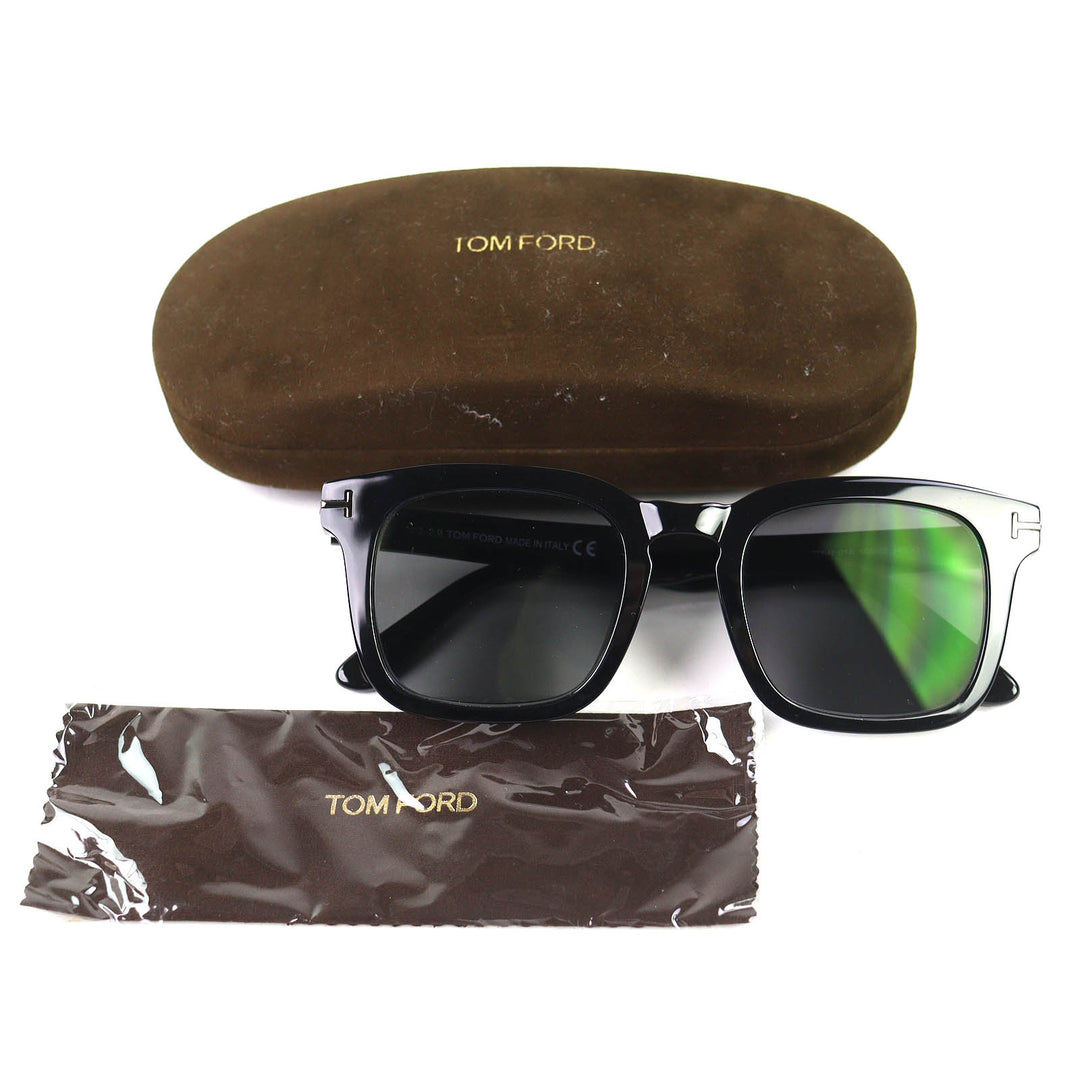 Excellent TOM FORD sunglasses Wellington black mens TF751 50□22 145