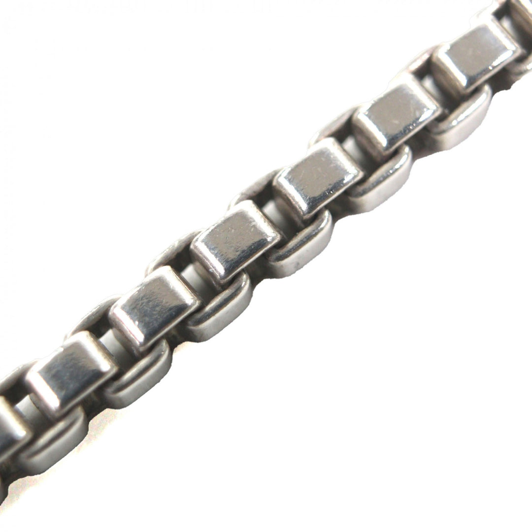 Very Good TIFFANY&Co. bracelet Venetian Chain Silver 925 mens
