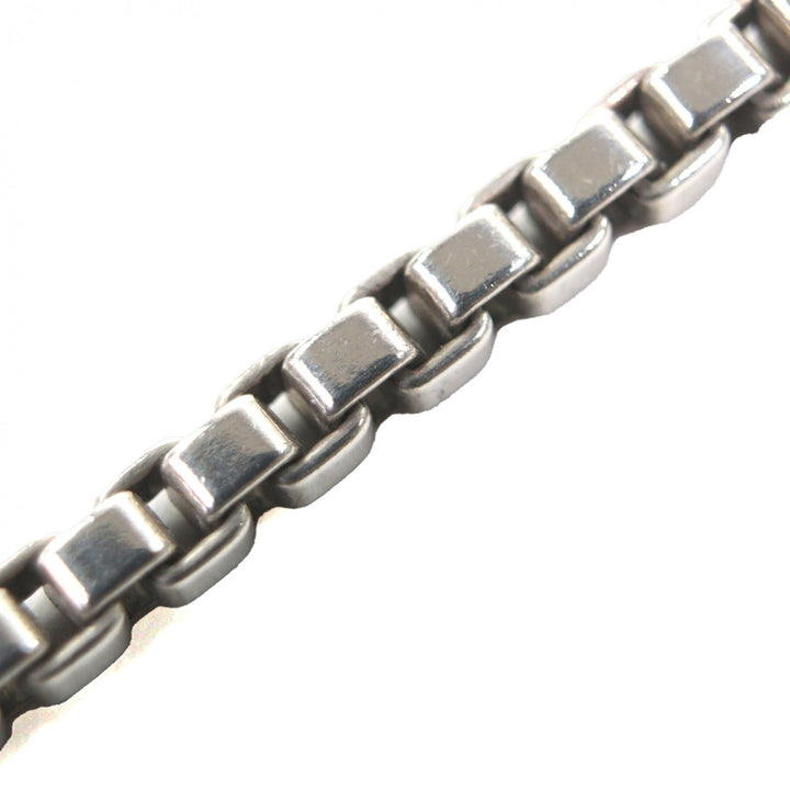 Very Good TIFFANY&Co. bracelet Venetian Chain Silver 925 mens