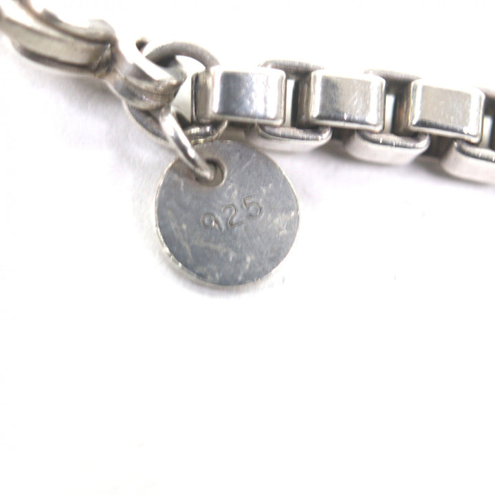 Very Good TIFFANY&Co. bracelet Venetian Chain Silver 925 mens