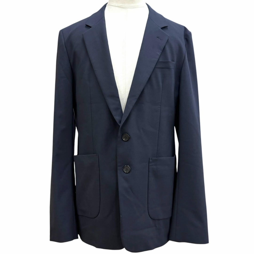 Discounted Great WOOYOUNGMI two-piece set Dark navy wool mens 50