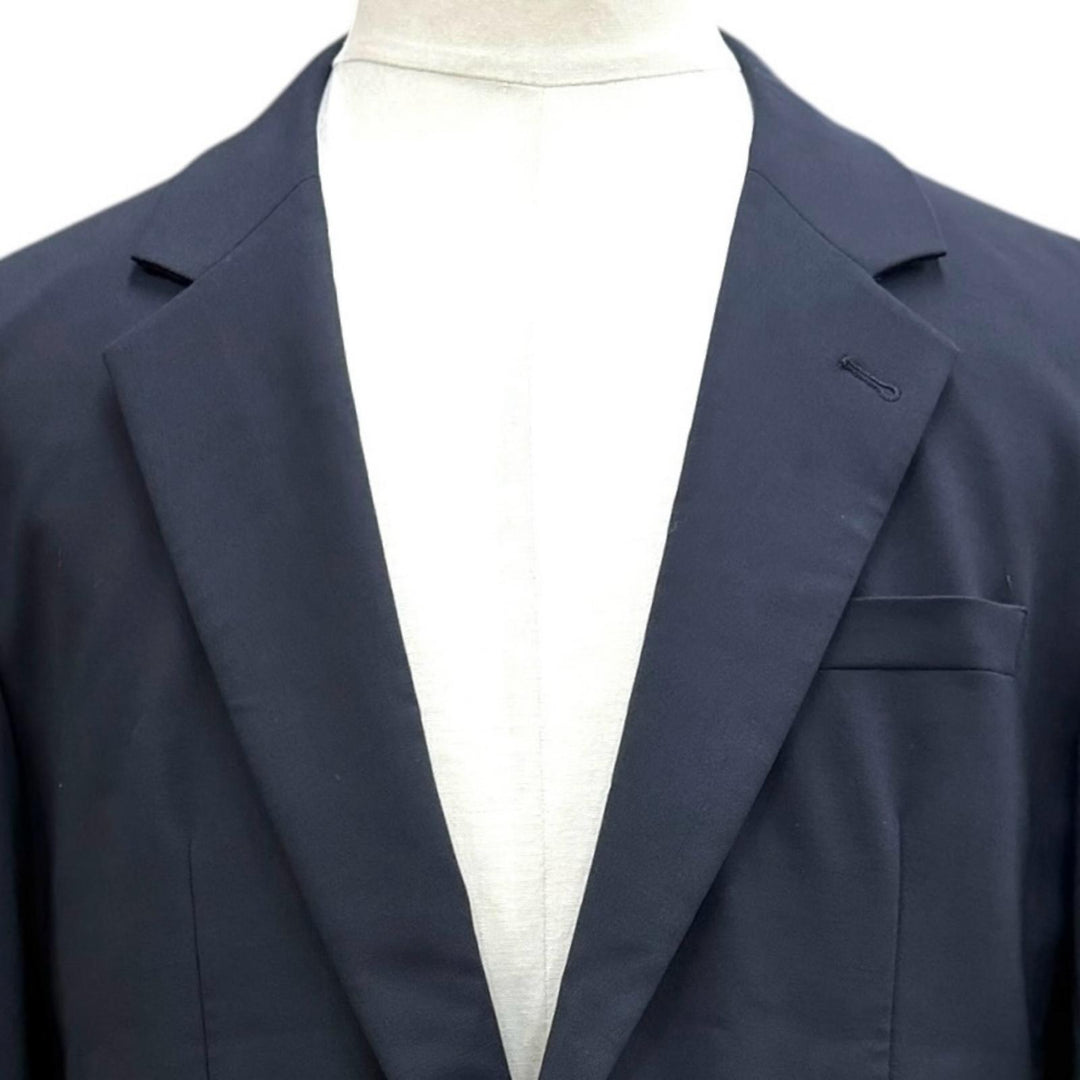 Discounted Great WOOYOUNGMI two-piece set Dark navy wool mens 50