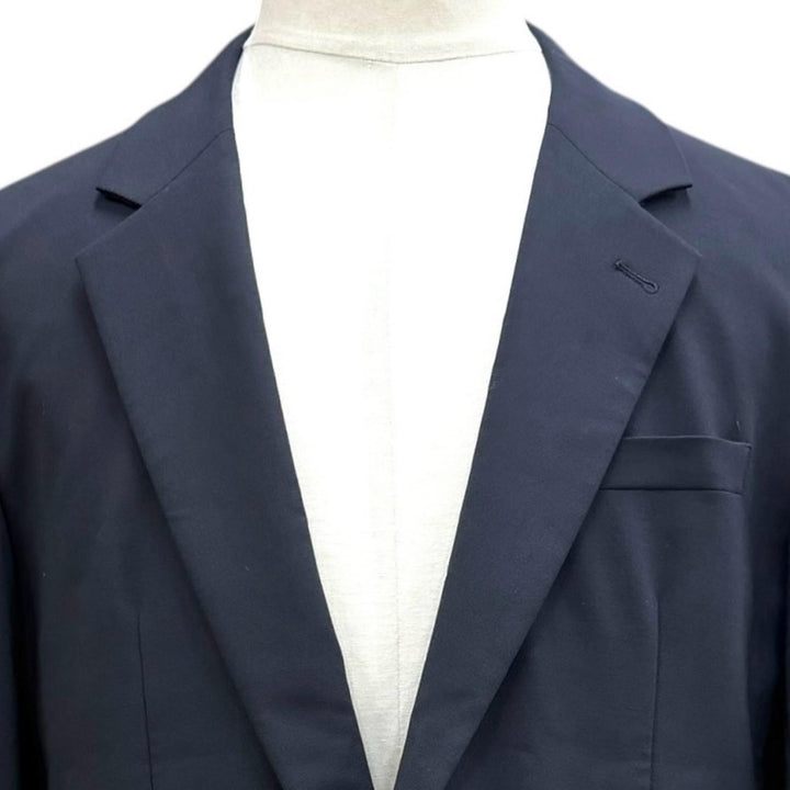 Discounted Great WOOYOUNGMI two-piece set Dark navy wool mens 50