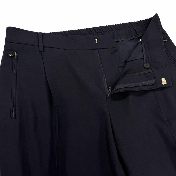 Discounted Great WOOYOUNGMI two-piece set Dark navy wool mens 50