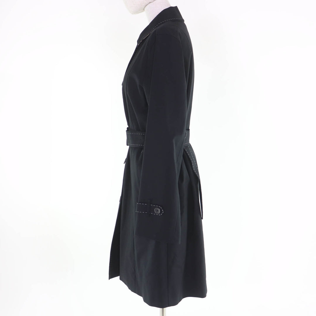 Excellent BURBERRY LONDON coat Nova check pattern lining, with liner and belt.11
