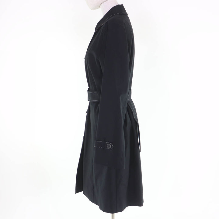 Excellent BURBERRY LONDON coat Nova check pattern lining, with liner and belt.11