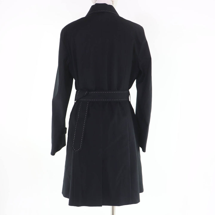 Excellent BURBERRY LONDON coat Nova check pattern lining, with liner and belt.11