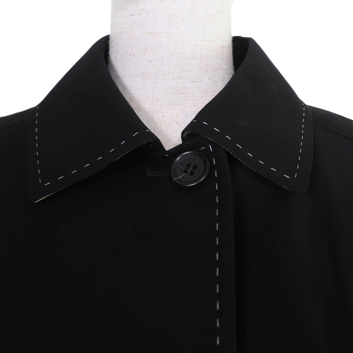Excellent BURBERRY LONDON coat Nova check pattern lining, with liner and belt.11