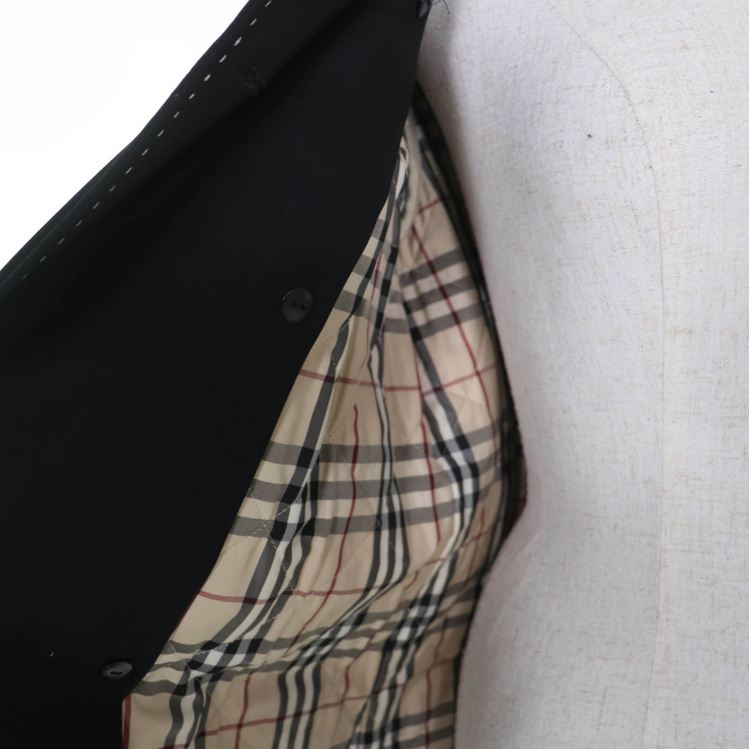 Excellent BURBERRY LONDON coat Nova check pattern lining, with liner and belt.11