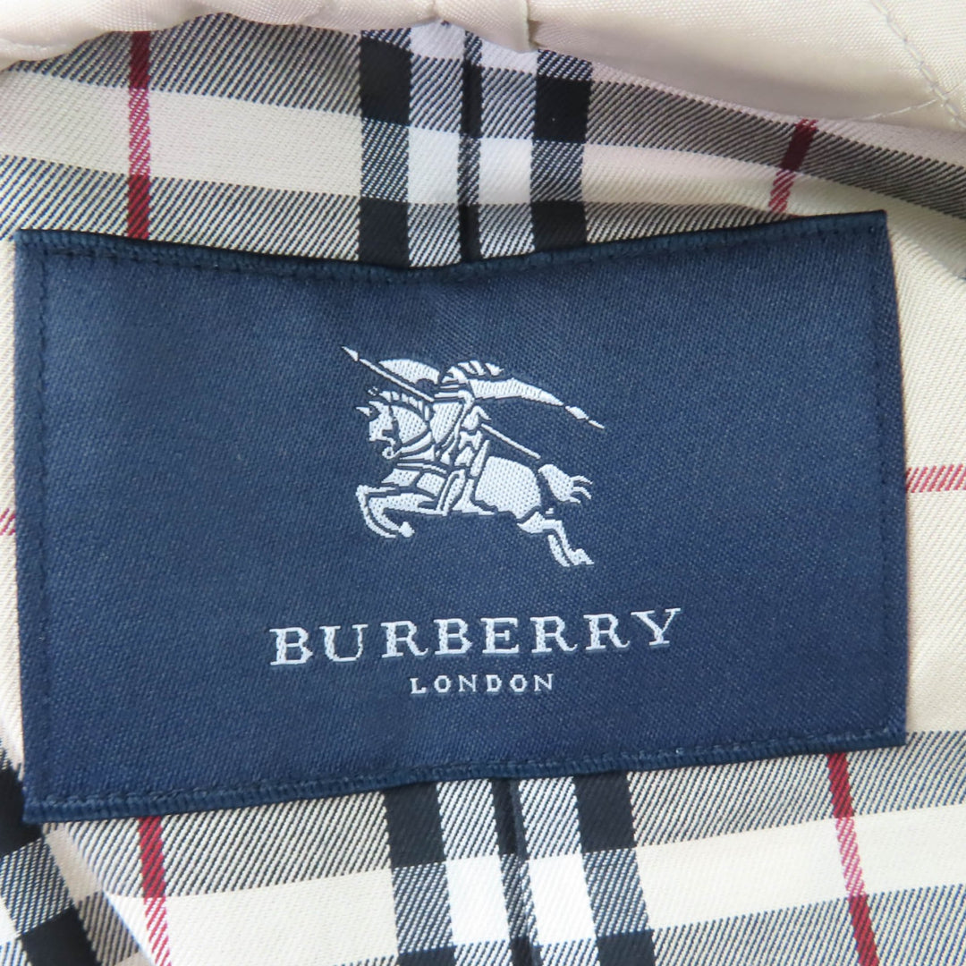 Excellent BURBERRY LONDON coat Nova check pattern lining, with liner and belt.11