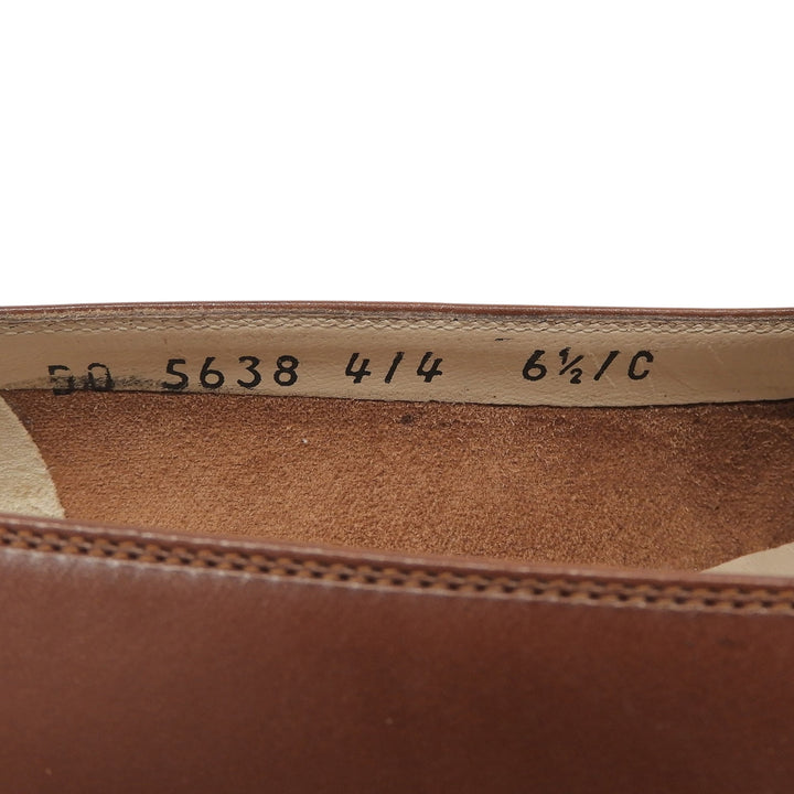 Pristine Salvatore Ferragamo pumps Vara ribbon Brown leather Women