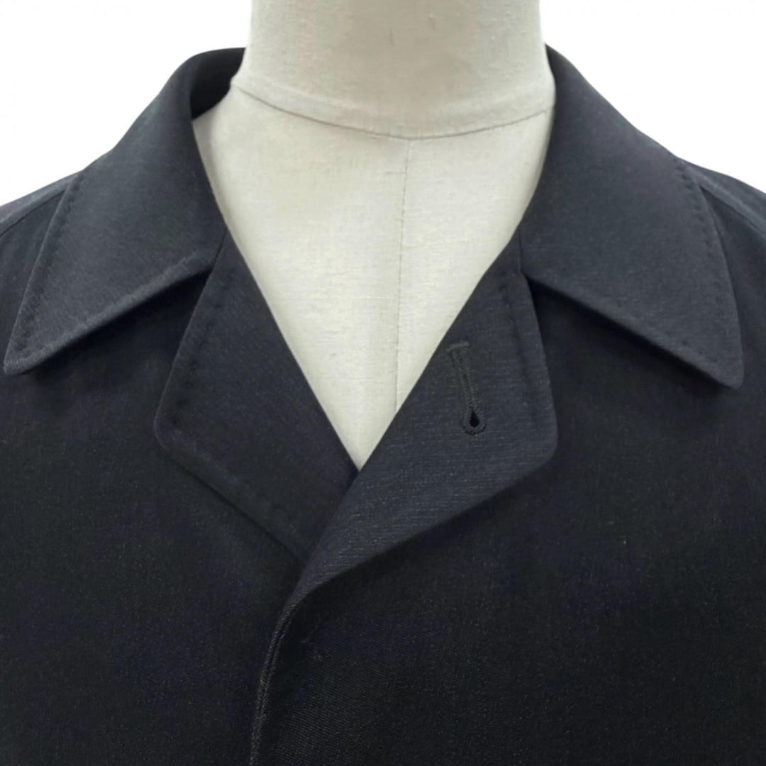 Great BURBERRY LONDON coat Figurine tailoring Dark gray wool mens M