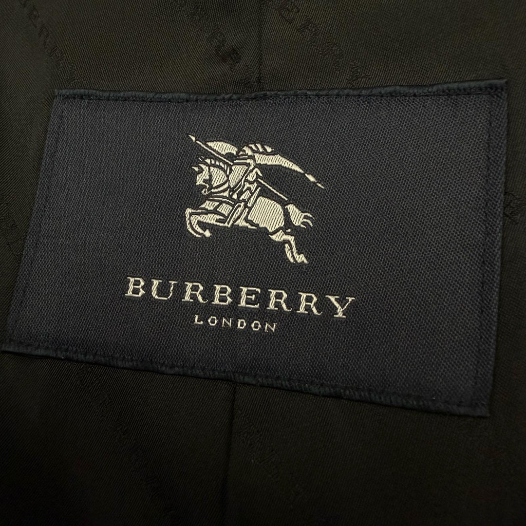 Great BURBERRY LONDON coat Figurine tailoring Dark gray wool mens M