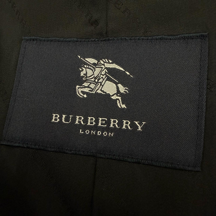 Great BURBERRY LONDON coat Figurine tailoring Dark gray wool mens M