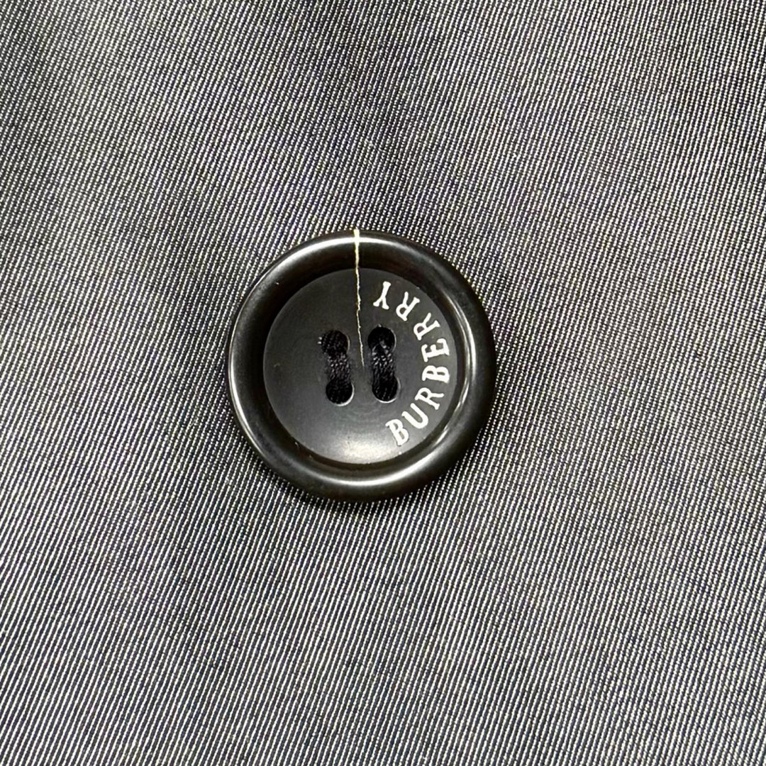 Great BURBERRY LONDON trench coat gray cotton Women 11