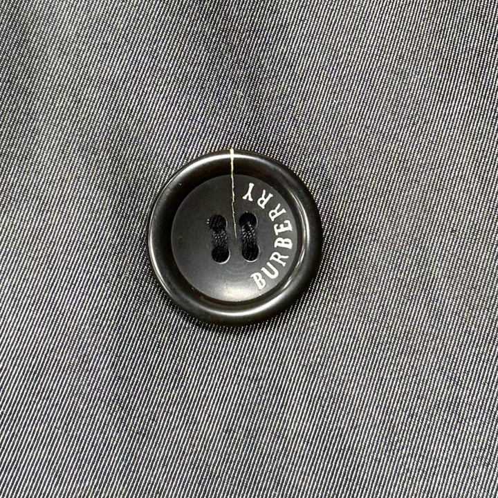 Great BURBERRY LONDON trench coat gray cotton Women 11