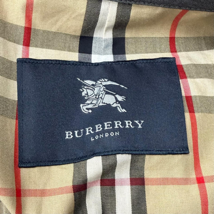 Great BURBERRY LONDON trench coat gray cotton Women 11