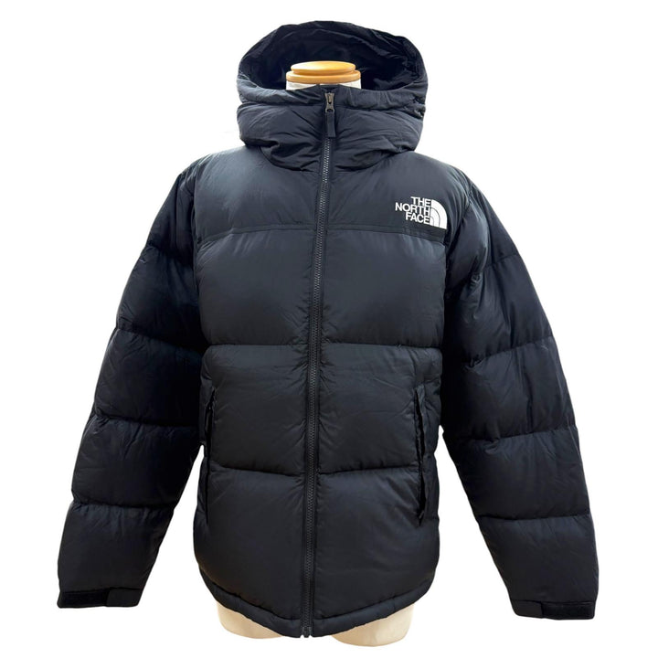 Excellent THE NORTH FACE Down jacket Nuptse Hoodie black Nylon mens L ND92331