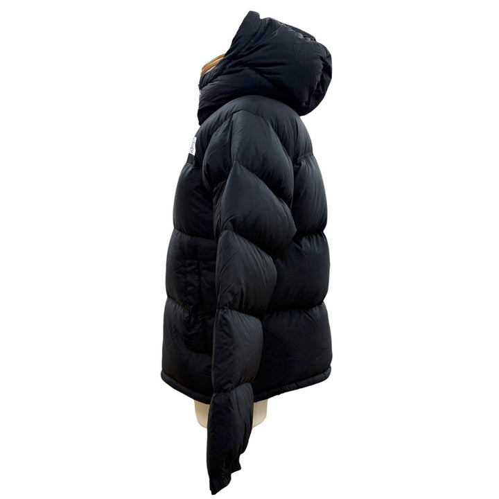 Excellent THE NORTH FACE Down jacket Nuptse Hoodie black Nylon mens L ND92331
