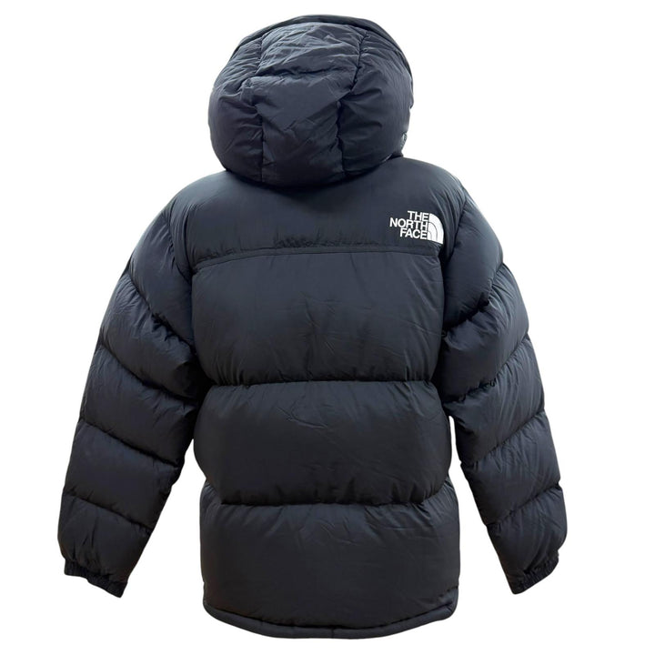 Excellent THE NORTH FACE Down jacket Nuptse Hoodie black Nylon mens L ND92331