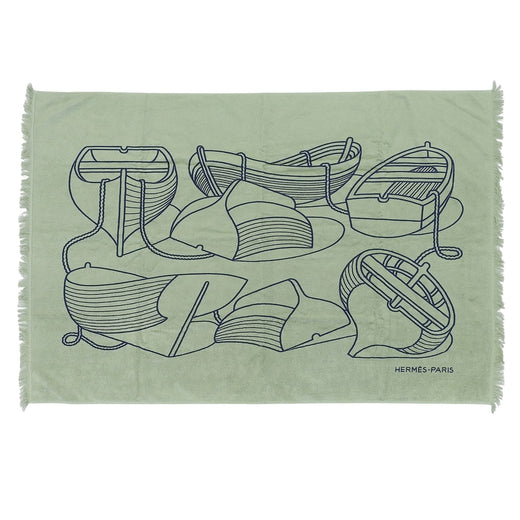 Pristine HERMES Other miscellaneous goods Yachting Plage Teresa Beach towel