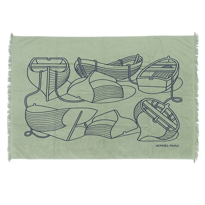 Pristine HERMES Other miscellaneous goods Yachting Plage Teresa Beach towel