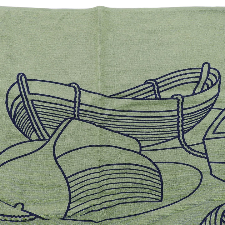 Pristine HERMES Other miscellaneous goods Yachting Plage Teresa Beach towel
