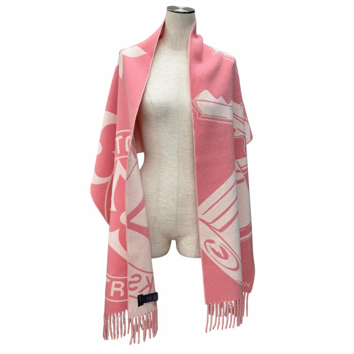 Excellent LOUIS VUITTON Scarf Muffler Lock and Keys Current product wool M96823