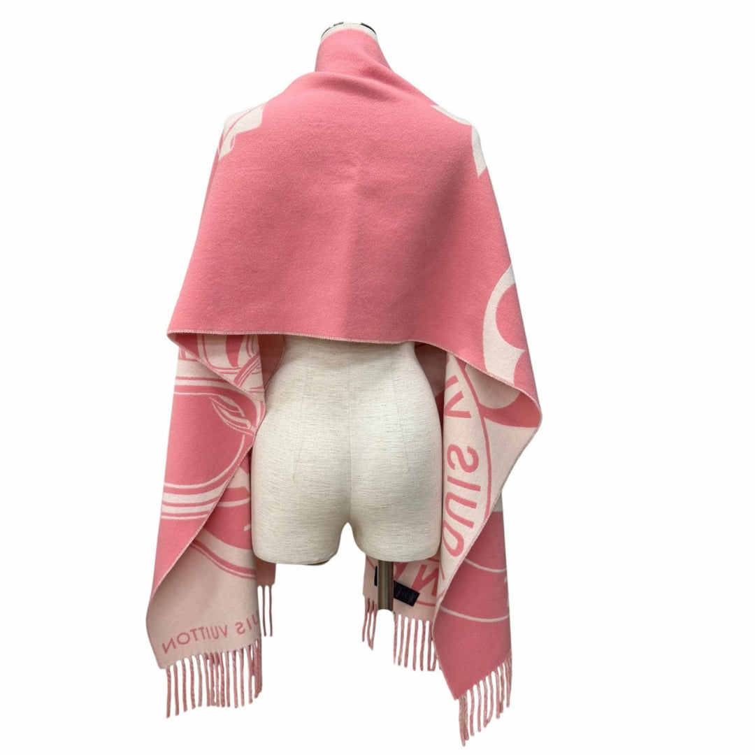 Excellent LOUIS VUITTON Scarf Muffler Lock and Keys Current product wool M96823