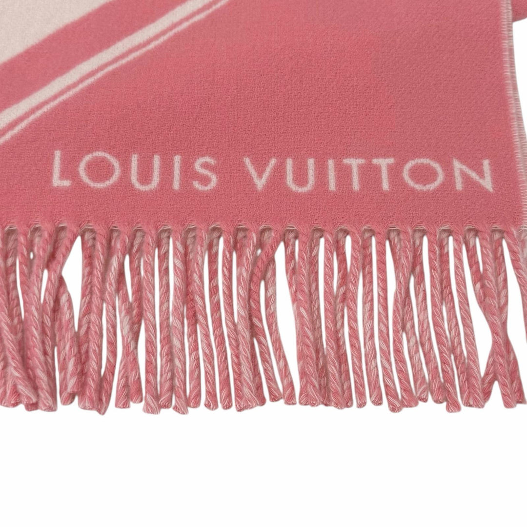 Excellent LOUIS VUITTON Scarf Muffler Lock and Keys Current product wool M96823