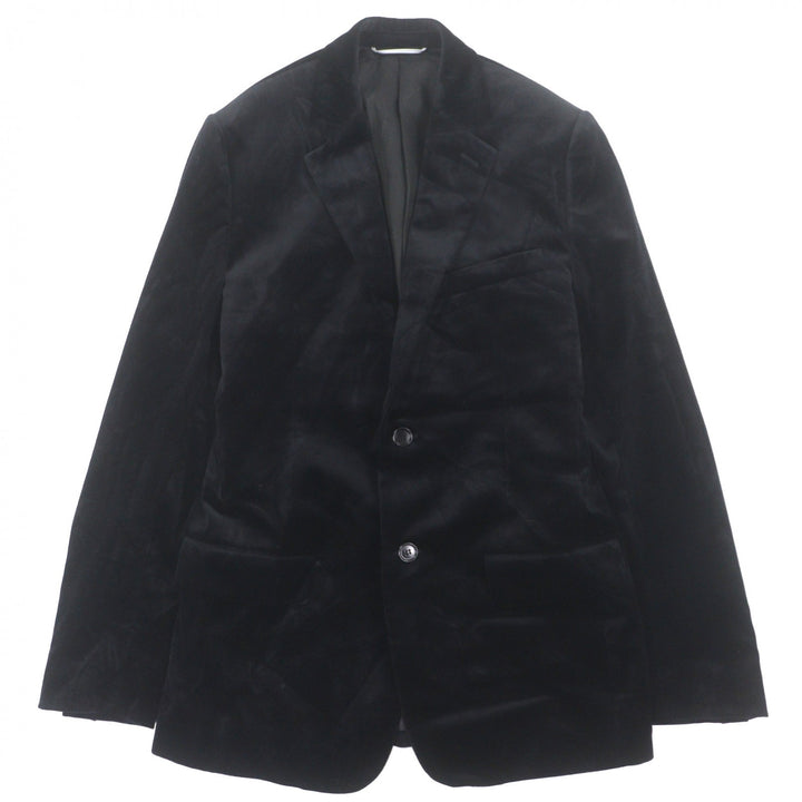 Excellent DIOR tailored jacket black cotton mens 46 923C216A454