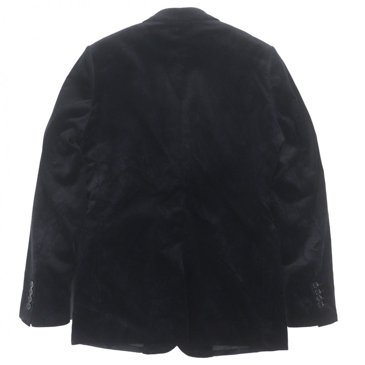 Excellent DIOR tailored jacket black cotton mens 46 923C216A454