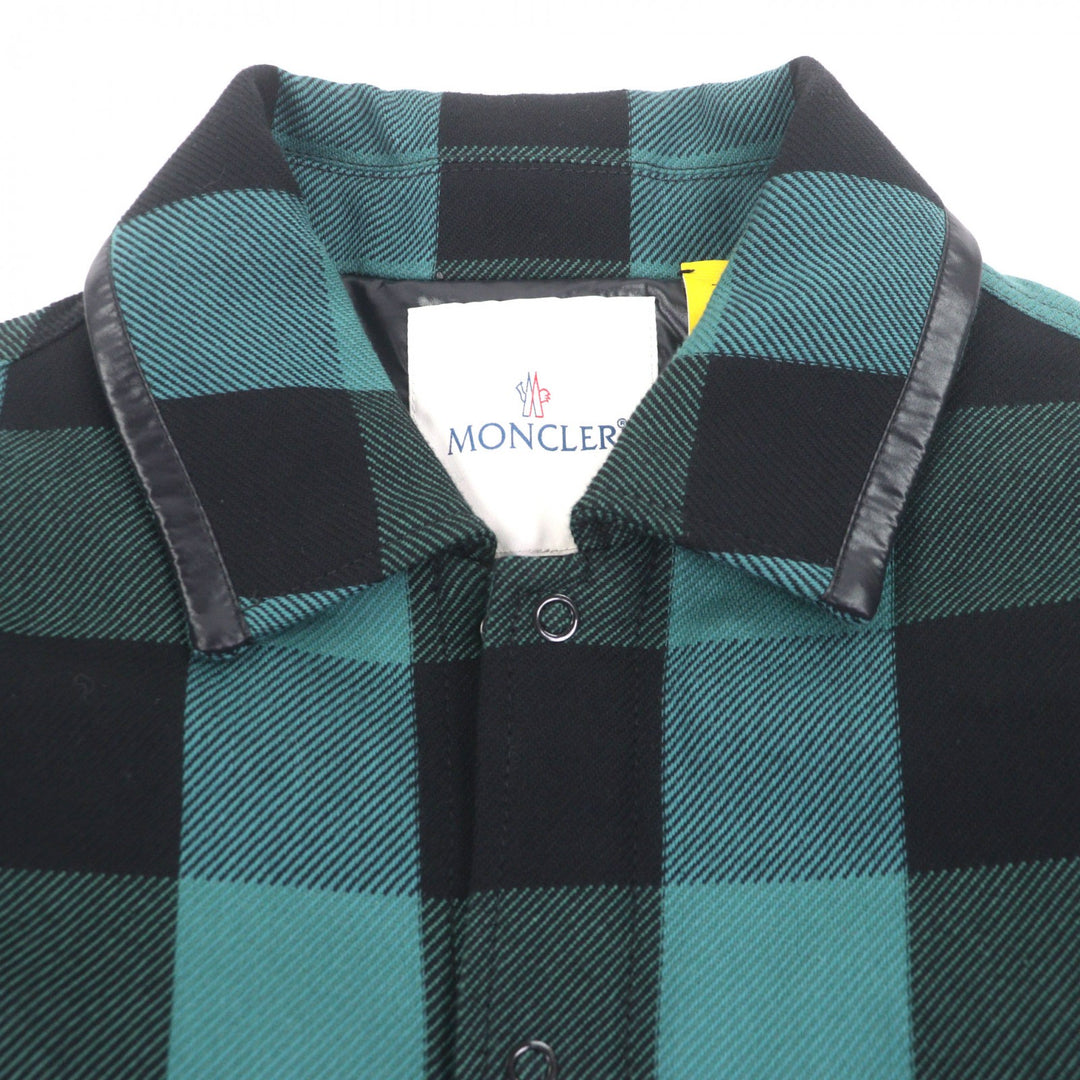 Excellent MONCLER GENIUS 7 FRAGMENT HIROSHI FUJIWARA Down jacket SIMMON green 0