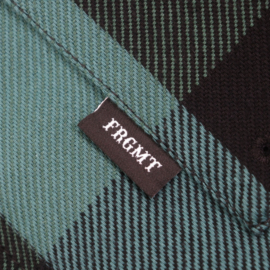 Excellent MONCLER GENIUS 7 FRAGMENT HIROSHI FUJIWARA Down jacket SIMMON green 0