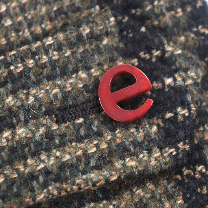 Pristine ernesto coat Khaki wool mens 46