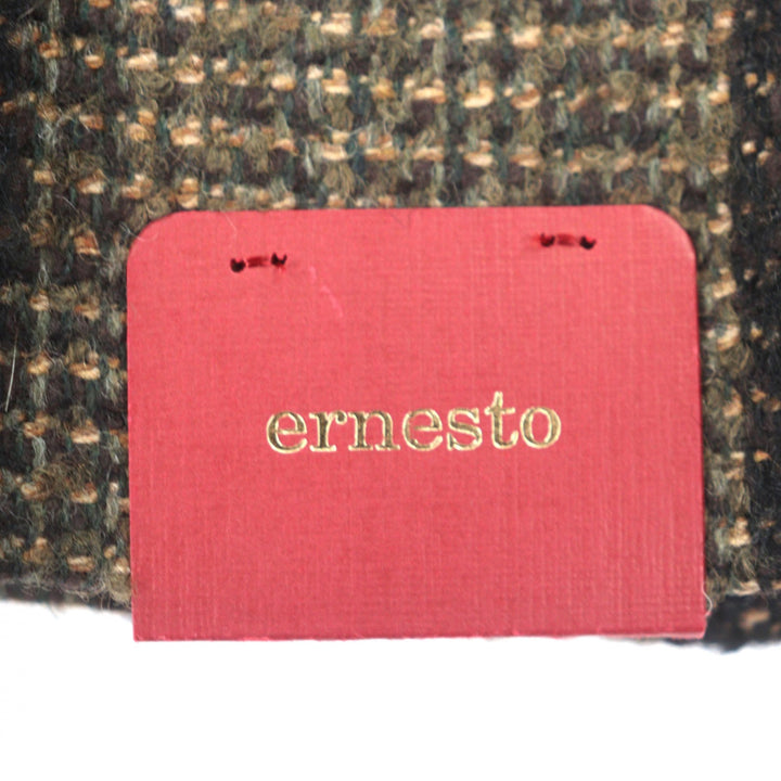 Pristine ernesto coat Khaki wool mens 46