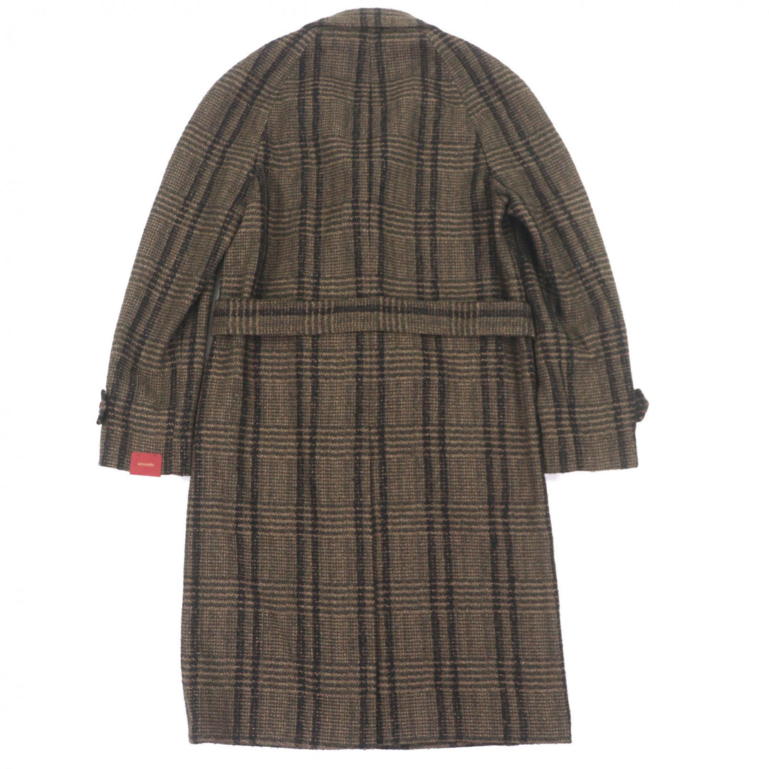 Pristine ernesto coat Khaki wool mens 46