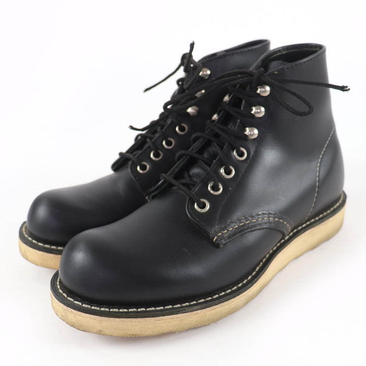 Great RED WING short boots Irish Setter Tag Classic Plain Toe Leather Women 8165