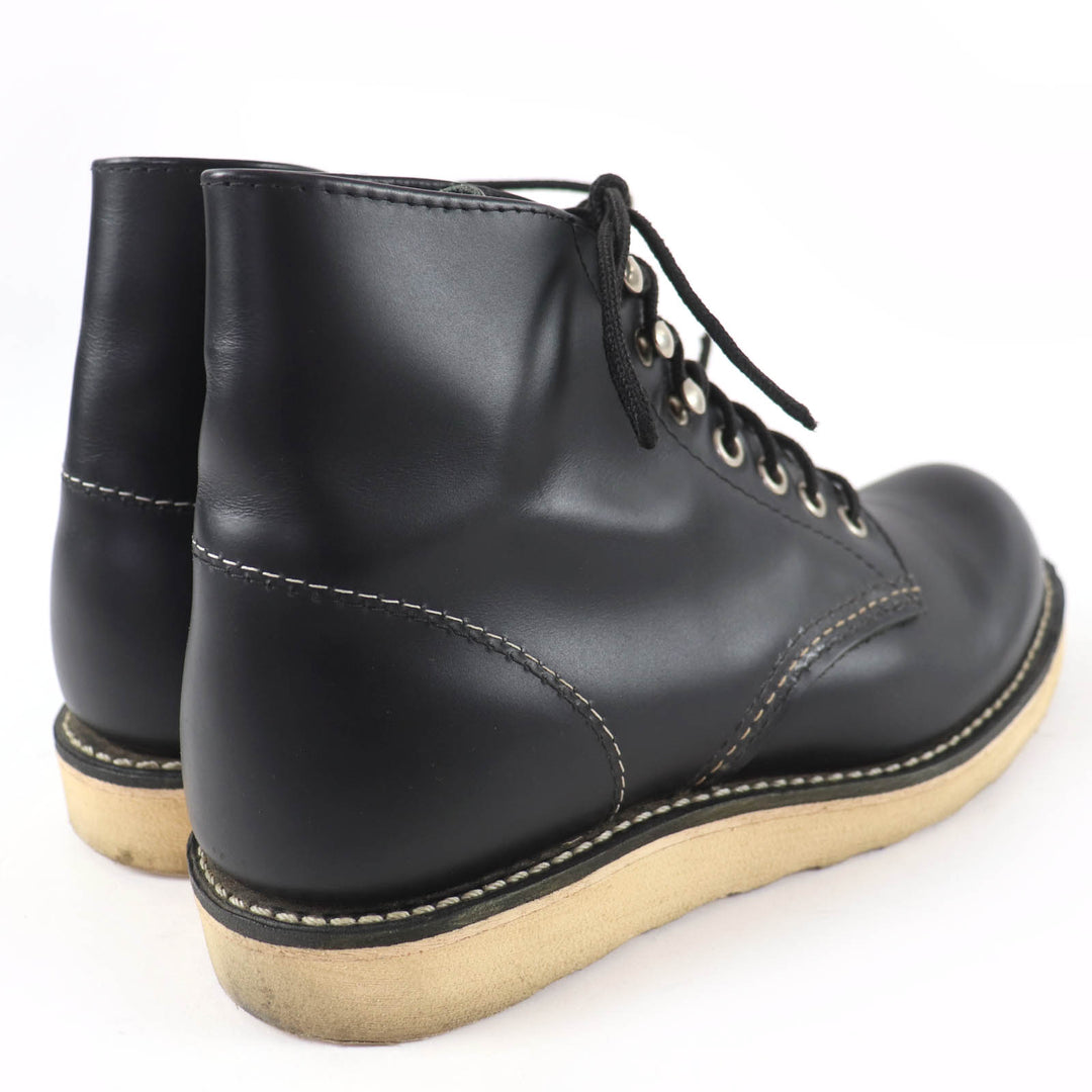 Great RED WING short boots Irish Setter Tag Classic Plain Toe Leather Women 8165