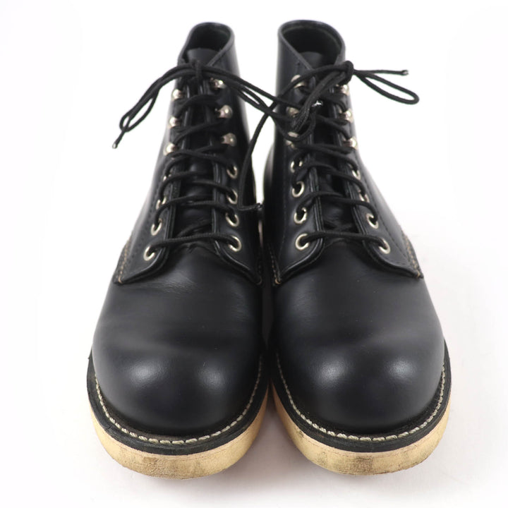 Great RED WING short boots Irish Setter Tag Classic Plain Toe Leather Women 8165
