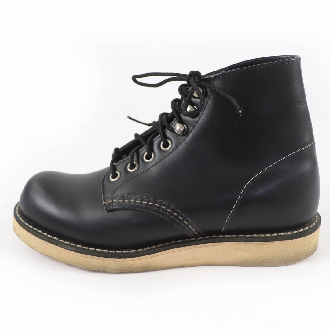 Great RED WING short boots Irish Setter Tag Classic Plain Toe Leather Women 8165